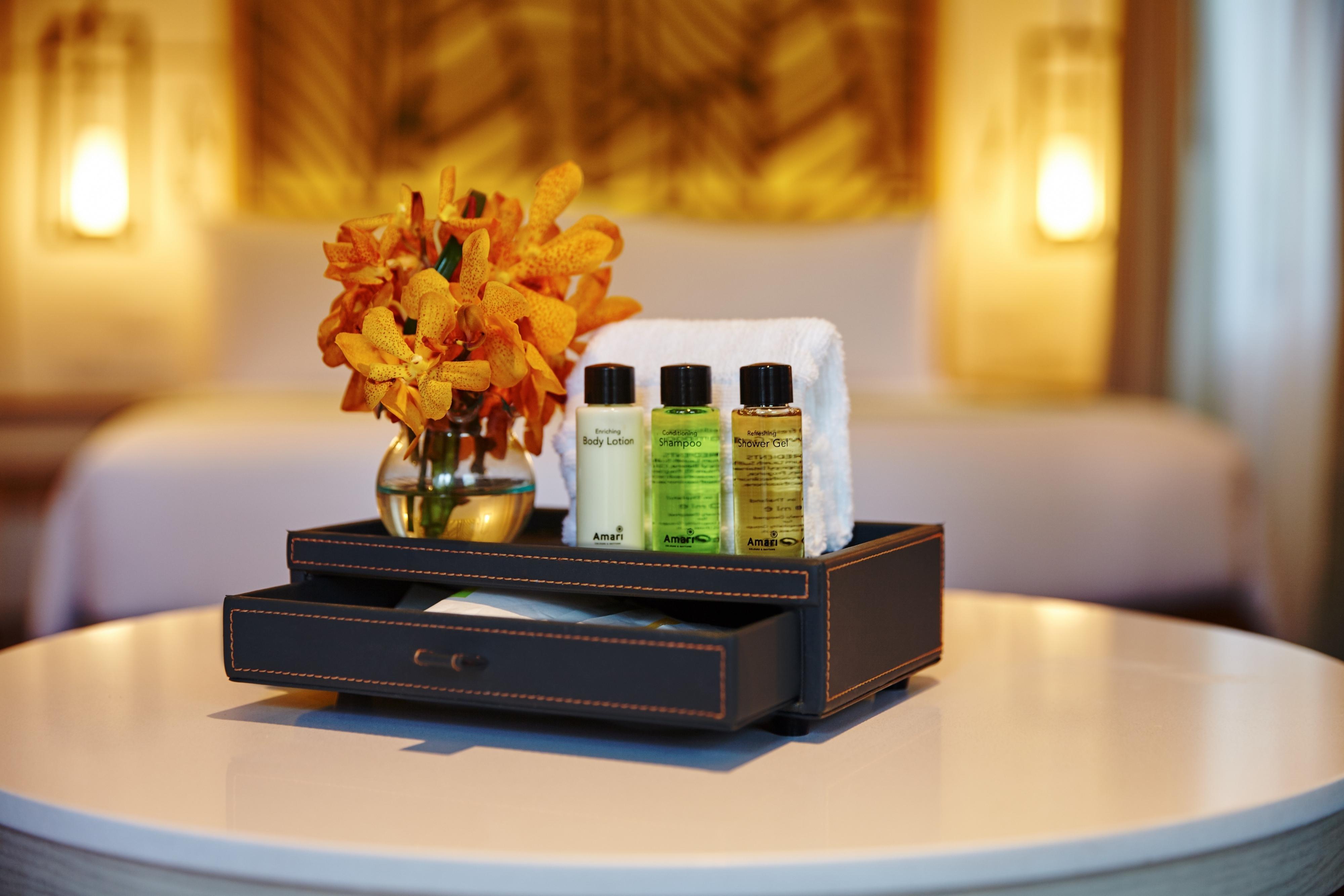 Amari Koh Samui Hotel Chaweng  Exterior photo A set of hotel amenities